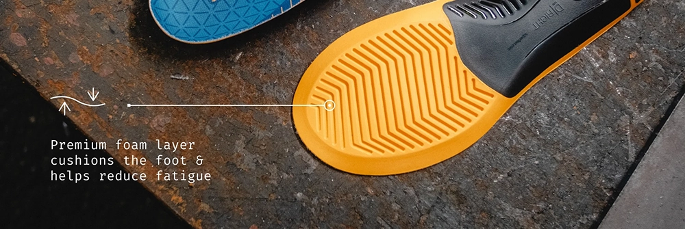 Anti-Fatigue Insoles for Industrial Use