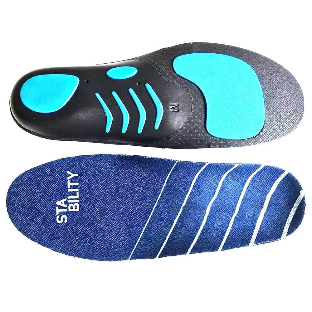 Full-Length Stability Orthotic Insole with Multi-Zone Cushioning
