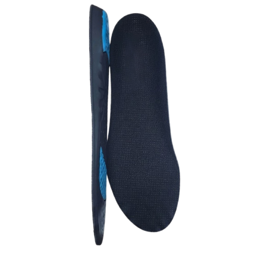 High-Performance PU & Shock-Absorbing Blue Gel Orthotic Insoles