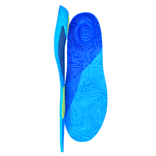 Multi-Density Dynamic Cushioning Insoles with Ultra-Fine Velvet & High-Hardness Support Chassis