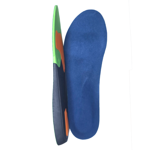 Dual-Density Advanced Orthotic EVA Insoles with Targeted Impact Protection