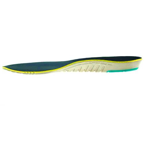 BATA Premium Triple-Layer PU Comfort Insoles with Green Gel Cushioning Zones