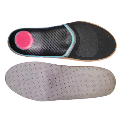Firber Carbon Arch Support Microfiber Leather Comfortable Insoles