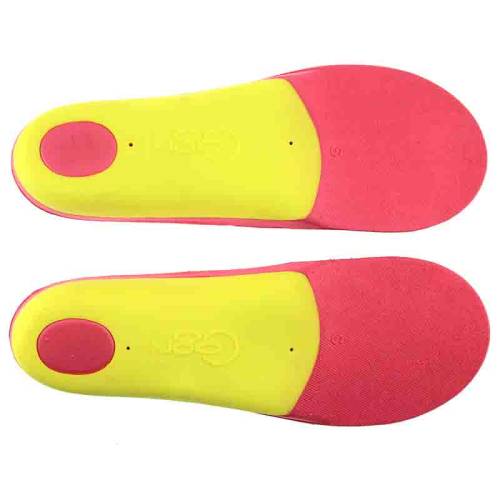 Dynamic Performance Sport Orthotic Insoles with High-Rebound EVA and Rigid TPU Arch Support Shell