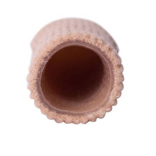 Soft SEBS Gel Toe Protectors - Breathable Fabric-Coated Toe Caps for Friction Relief, Corns, and Blisters