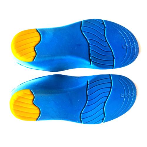 Kids' Orthotic Arch Support Insoles - Shock-Absorbing PU & Gel Comfort for Active Children