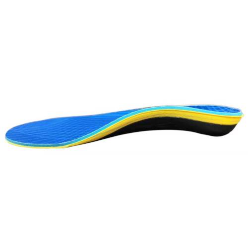 Sublimated Multi-Density Arch Support Orthotic Performance Insole To Prevent Plantar Fasciitis