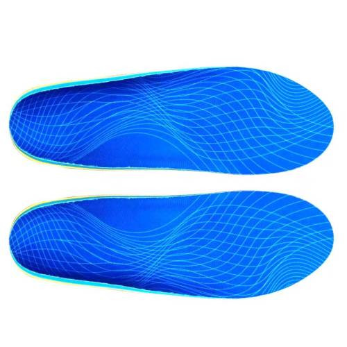 Sublimated Multi-Density Arch Support Orthotic Performance Insole To Prevent Plantar Fasciitis
