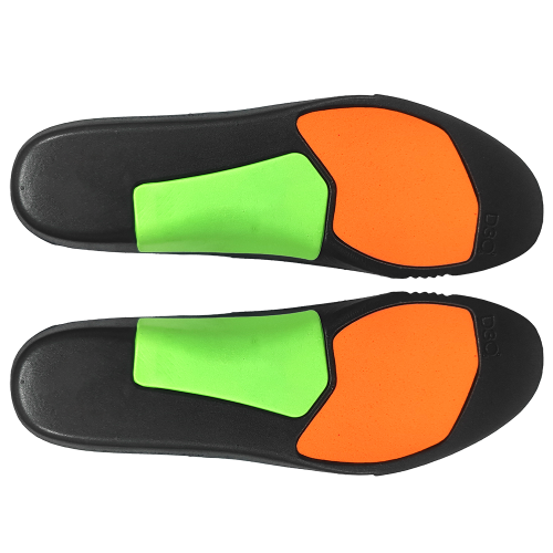 Professional Modular D3O Impact-Absorbing Orthotic Insole with Adjustable Arch Support 