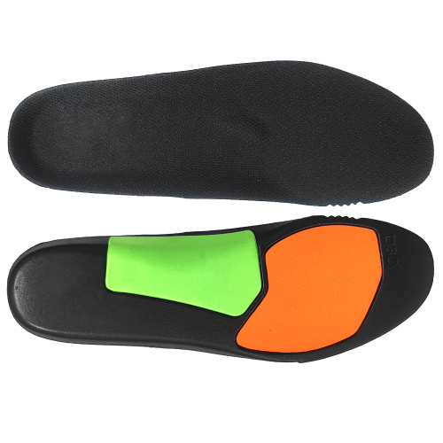 Professional Modular D3O Impact-Absorbing Orthotic Insole with Adjustable Arch Support
