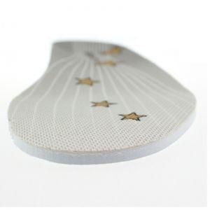 White Breathable EVA Sports Insole customized printing