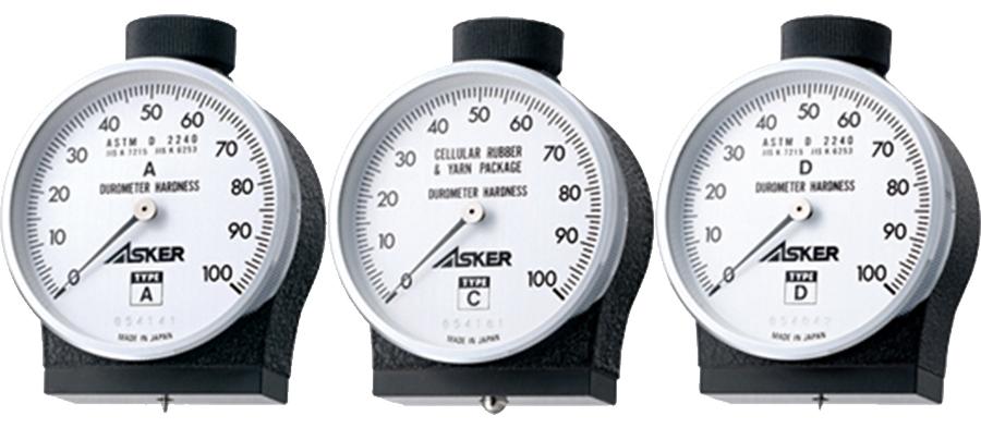 Teste - Instruções de Operação Shore Durometer